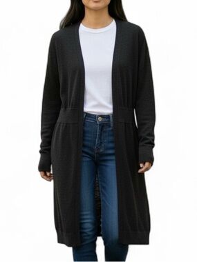 White House Black Market Open Front Cardigan